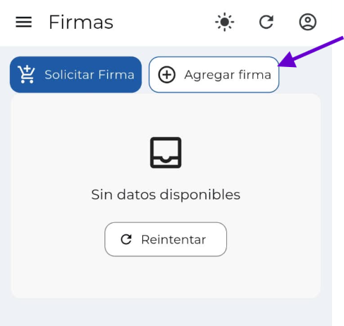 Agregar firma Ecuafirma
